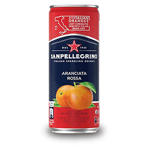 サンペレグリノ　ブラッドオレンジ（330ml缶）
